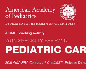 2019 Specialty Review In Pediatric Cardiology