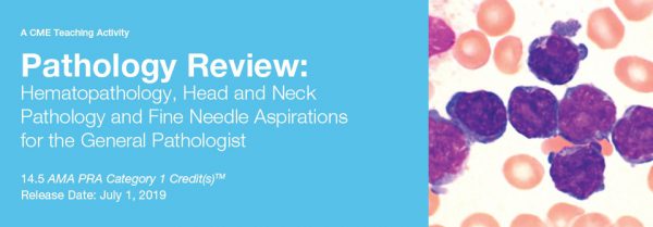 2019 Pathology Review : Hematopathology, Head and Neck Pathology and Fine Needle Aspirations for the General Pathologist