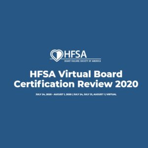 HFSA Virtual Board Certification Review 2020