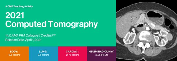 Computed Tomography 2021: National Symposium
