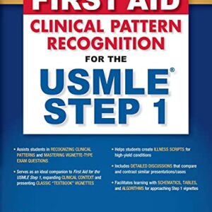 First Aid Clinical Pattern Recognition for the USMLE Step 1 (2021)
