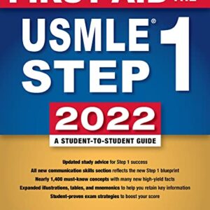 First Aid for the USMLE Step 1 2022, 32nd Edition