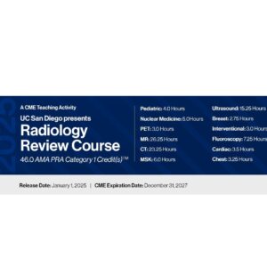 2025 UC San Diego Presents Radiology Review Course