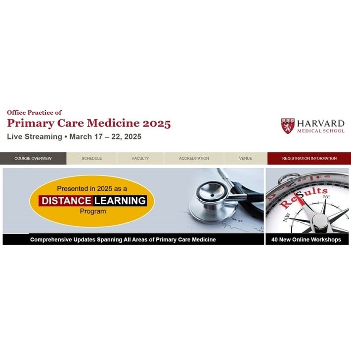 Harvard Office Practice of Primary Care Medicine 2025