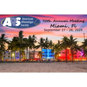 American Rhinologic Society 70th Annual Meeting 2024